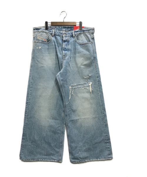 中古・古着通販】DIESEL (ディーゼル) D-RISE ワイドダメージデニム