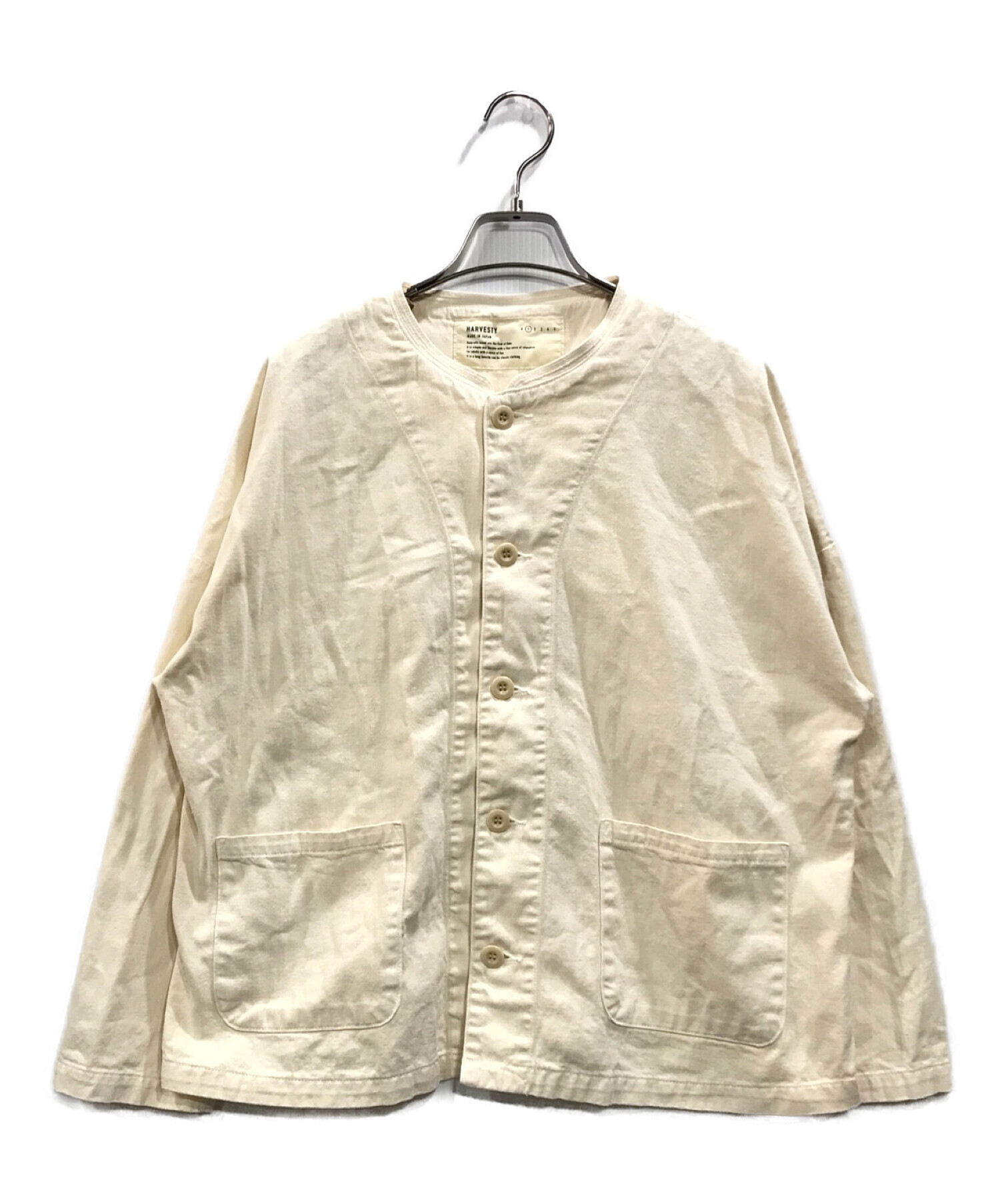 HARVESTY (ハーベスティー) ATELIER JACKET (UNISEX) ベージュ サイズ:1