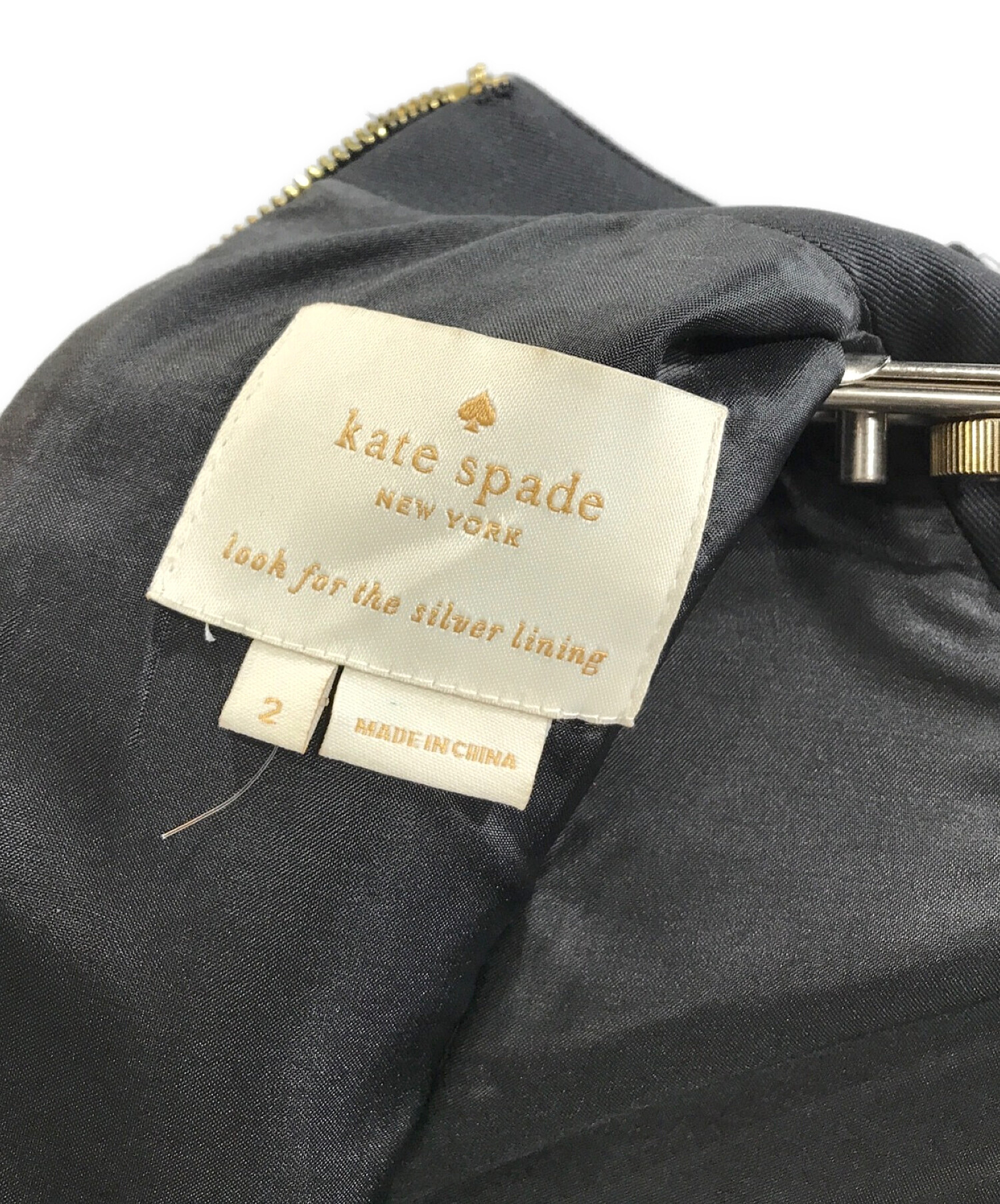 中古・古着通販】Kate Spade (ケイトスペード) ビジューワンピース