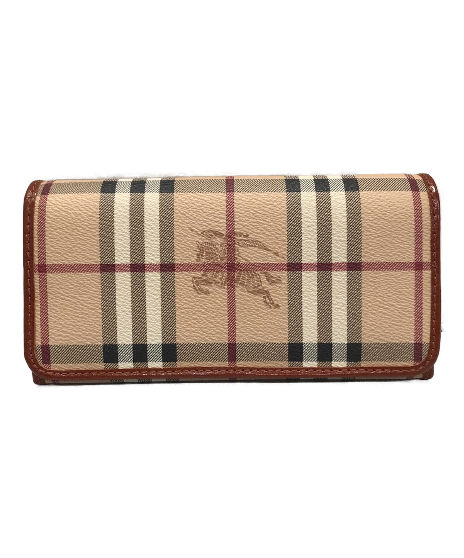 中古・古着通販】BURBERRY (バーバリー) ノバチェックウォレット 長