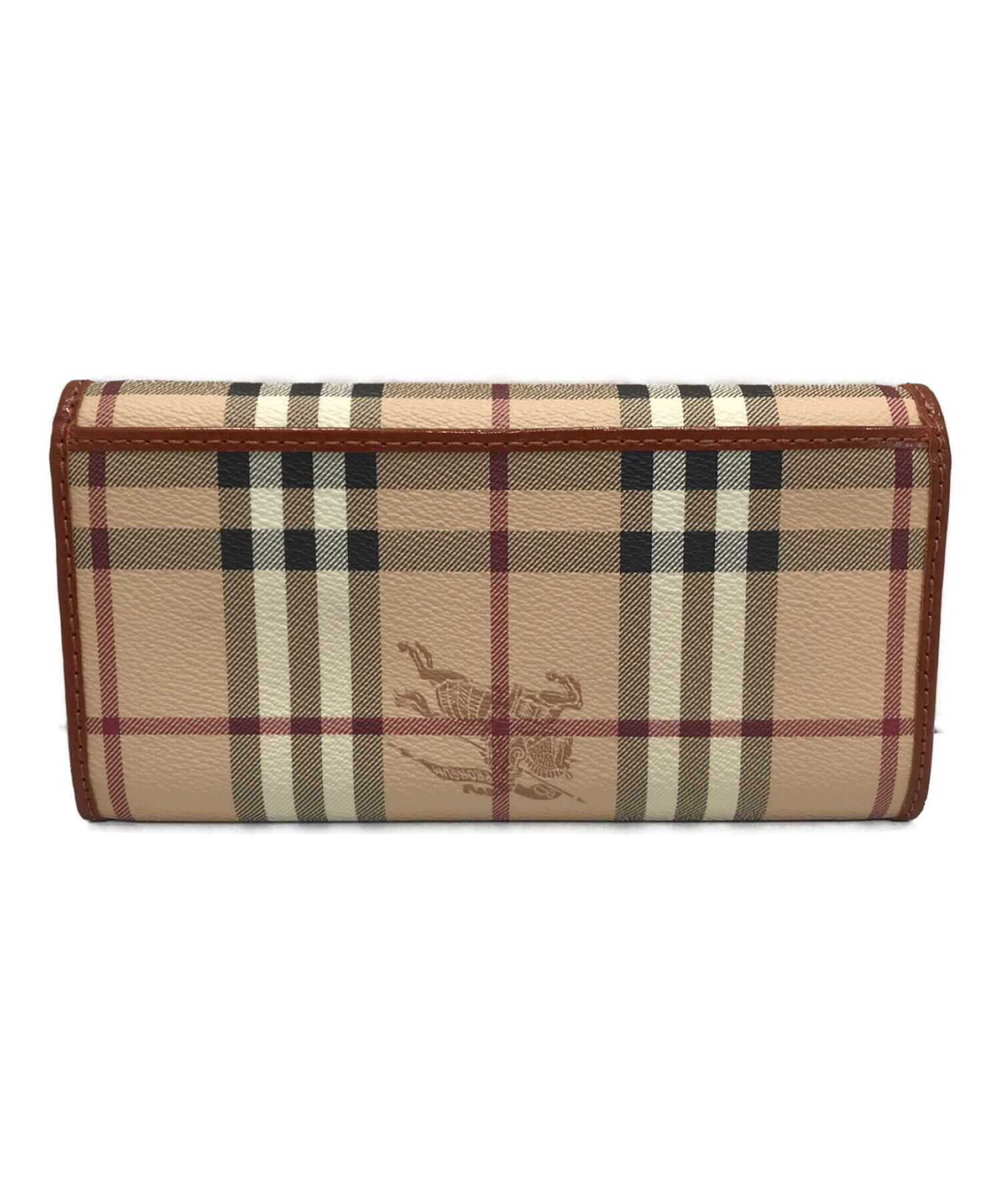 中古・古着通販】BURBERRY (バーバリー) ノバチェックウォレット 長