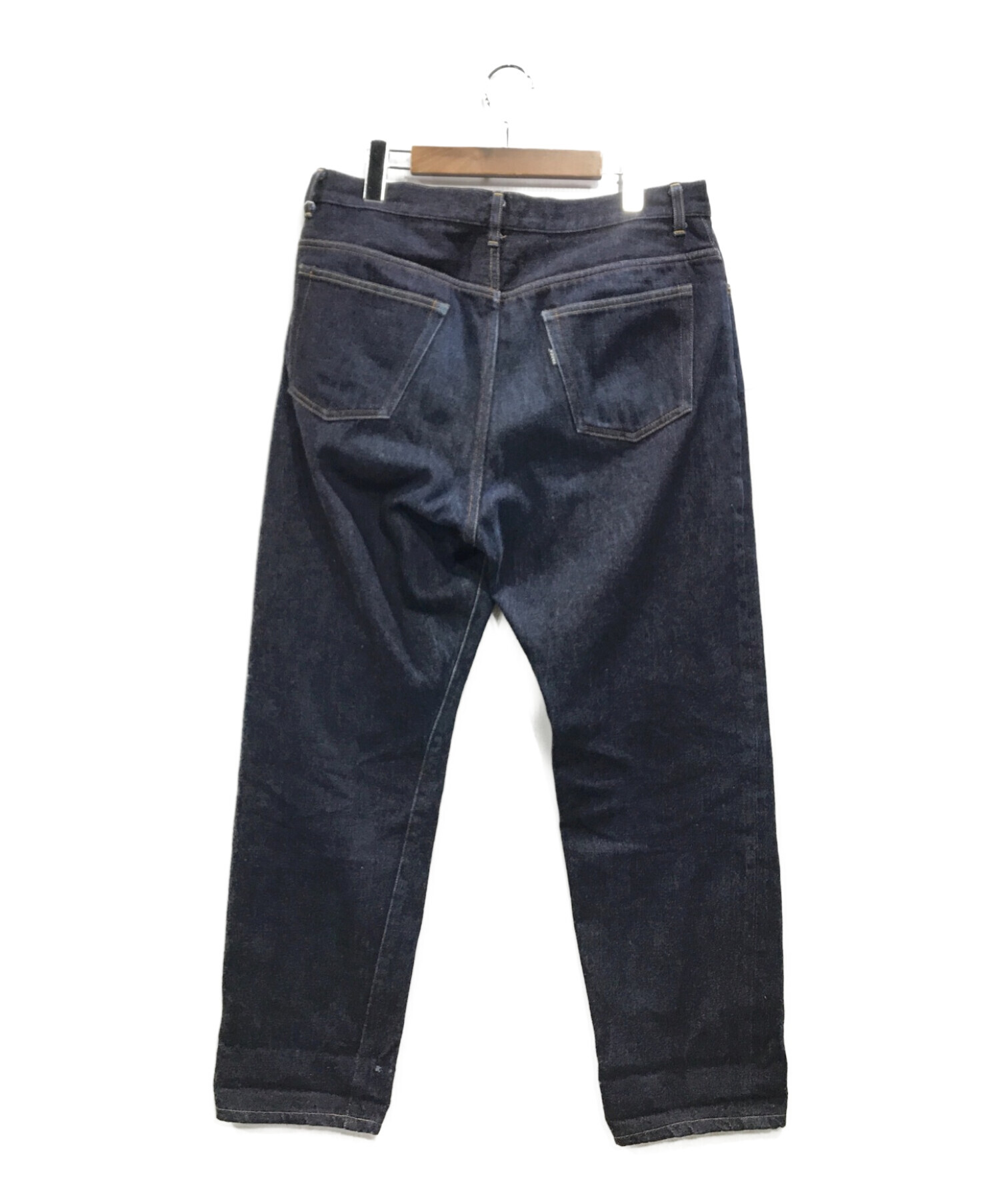 YAECA (ヤエカ) 10-14W DENIM PANTS WIDE TAPERED デニムパンツ インディゴ サイズ:W32