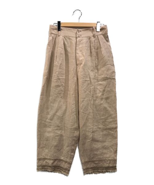 【中古・古着通販】GASA* (ガサ) 白いひげ Pants ベージュ サイズ:M