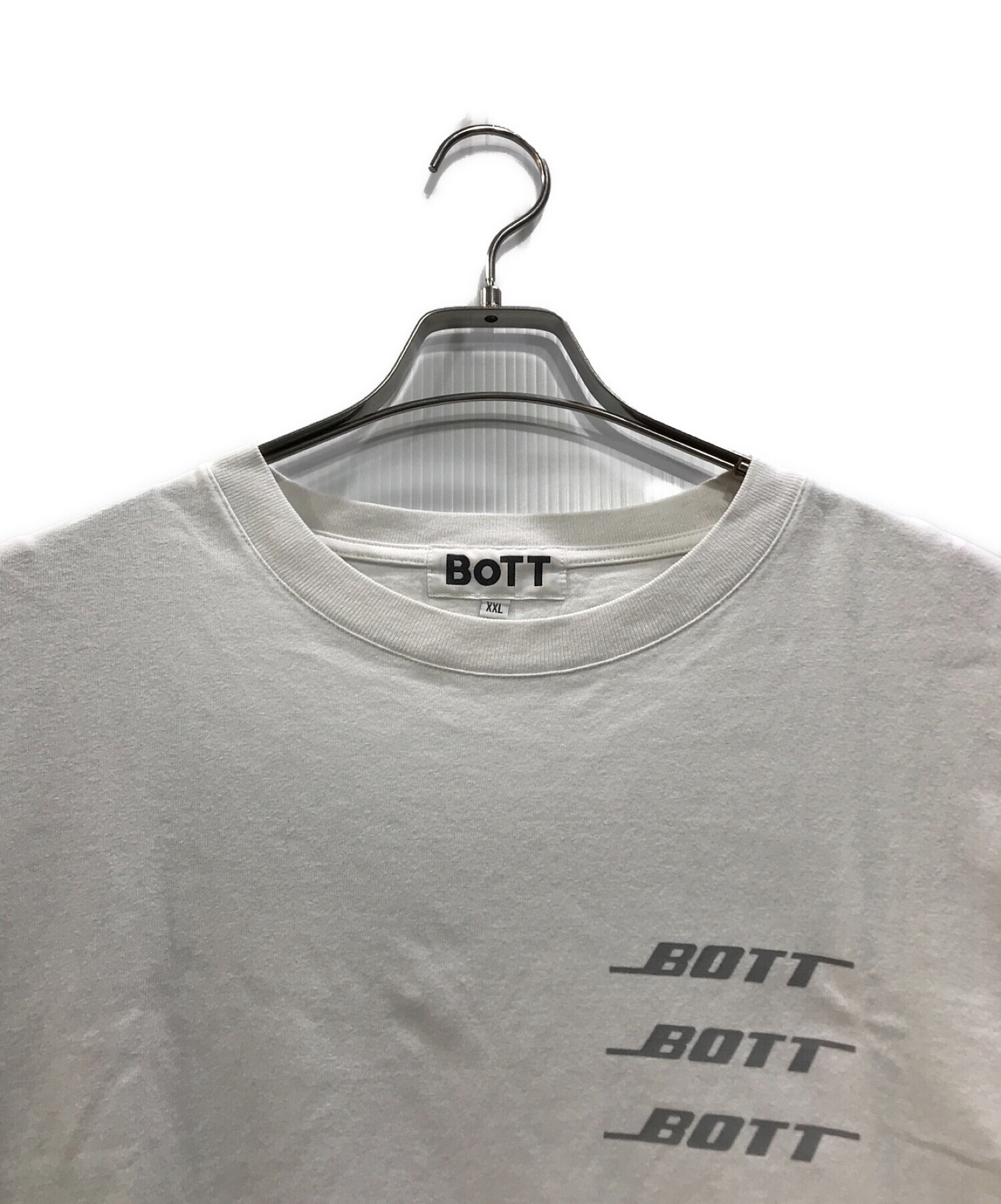 中古・古着通販】BoTT (ボット) プリントTシャツ ホワイト サイズ:XXL