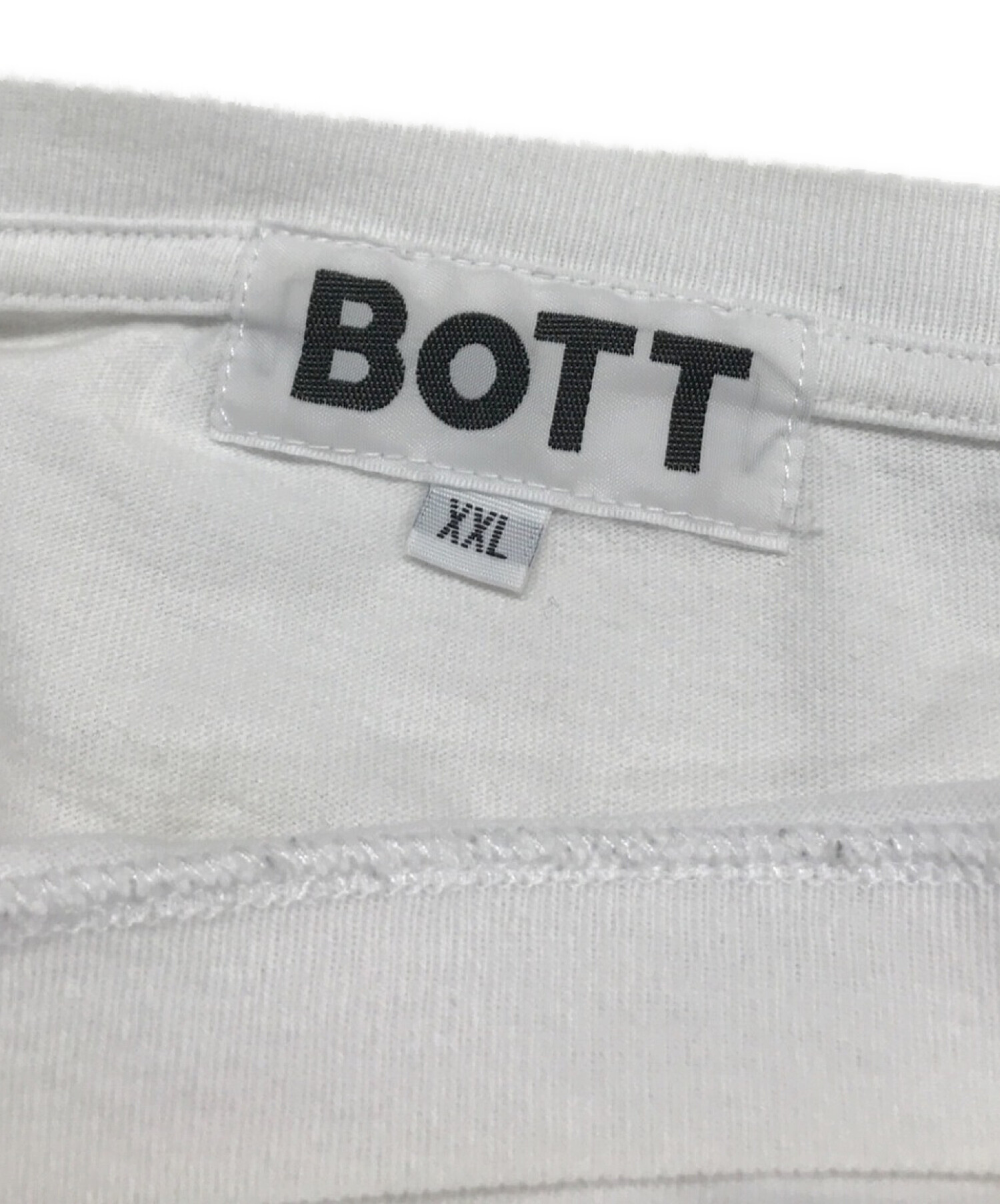 BoTT (ボット) プリントTシャツ ホワイト サイズ:XXL