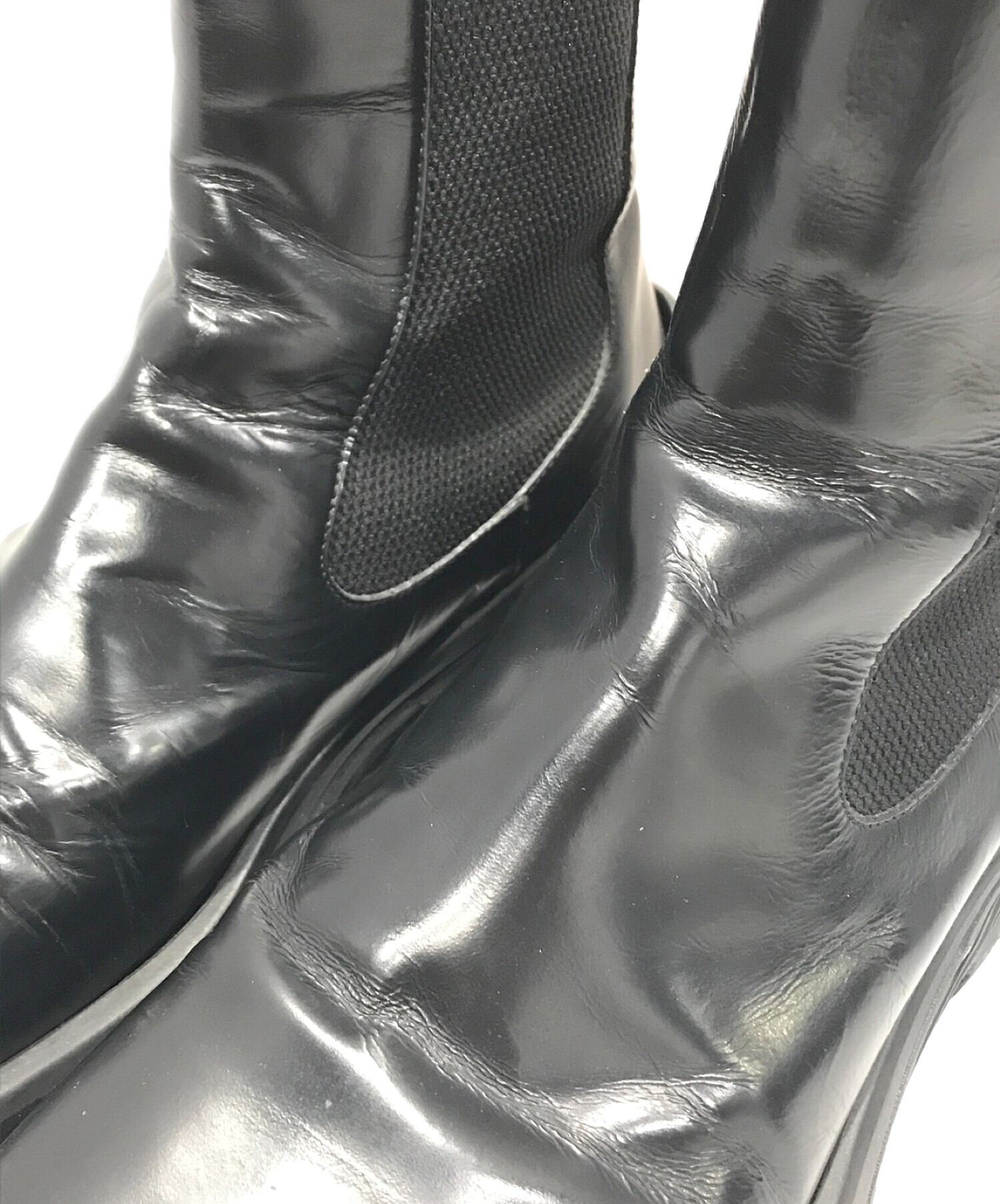 1017 ALYX 9SM (アリクス) 19AW CHELSEA BOOT W REMOVABLE VIBRAM SOLE ブラック サイズ:43