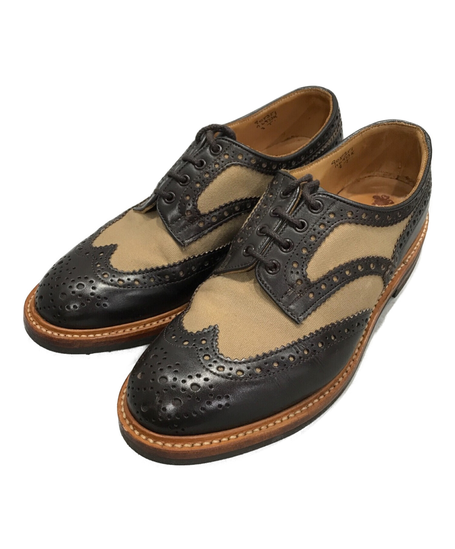 ショッピング最安 Tricker´s ギリーシューズ UK7.5 メダリオン