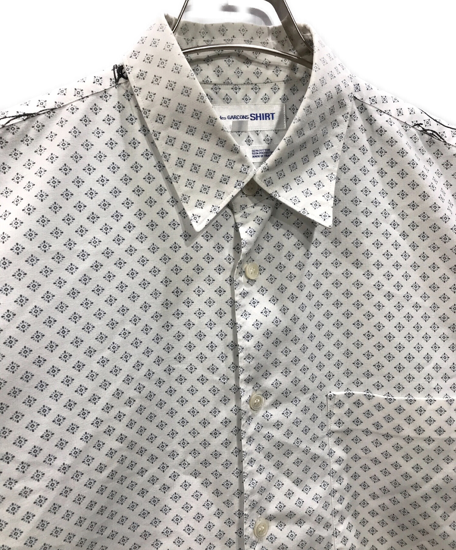 中古・古着通販】COMME des GARCONS (コムデギャルソン) 総柄シャツ