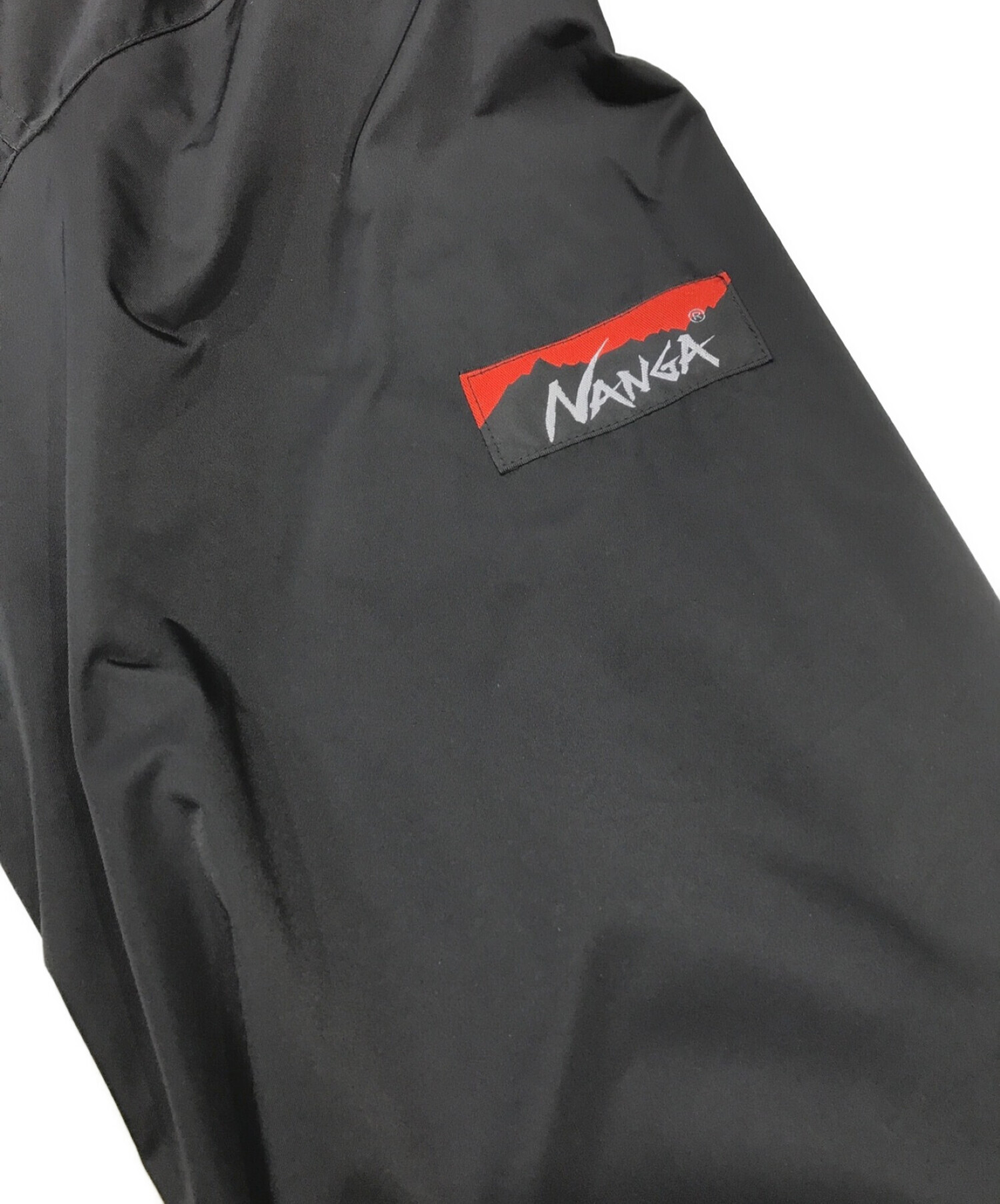 WACKO MARIA (ワコマリア) NANGA (ナンガ) MOUNTAIN PARKA コラボマウンテンパーカー ブラック サイズ:L