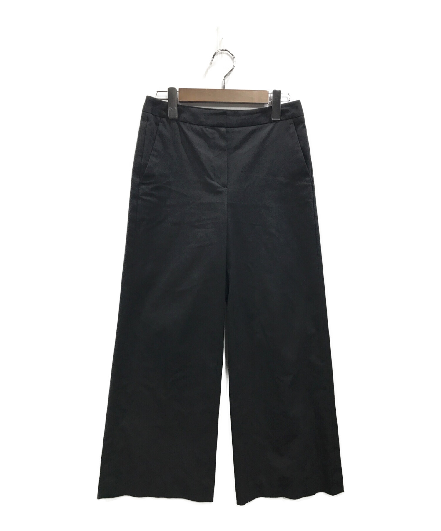 theory (セオリー) Stretch Canvas HW Flared Pant GH ブラック サイズ:00