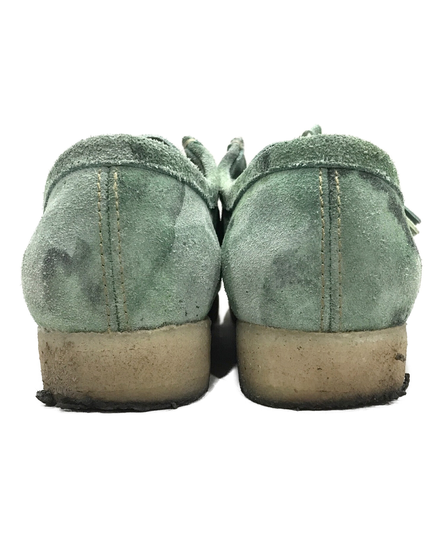 中古・古着通販】CLARKS (クラークス) clarks wallabee green camo グリーン サイズ:UK11｜ブランド・古着通販  トレファク公式【TREFAC FASHION】スマホサイト