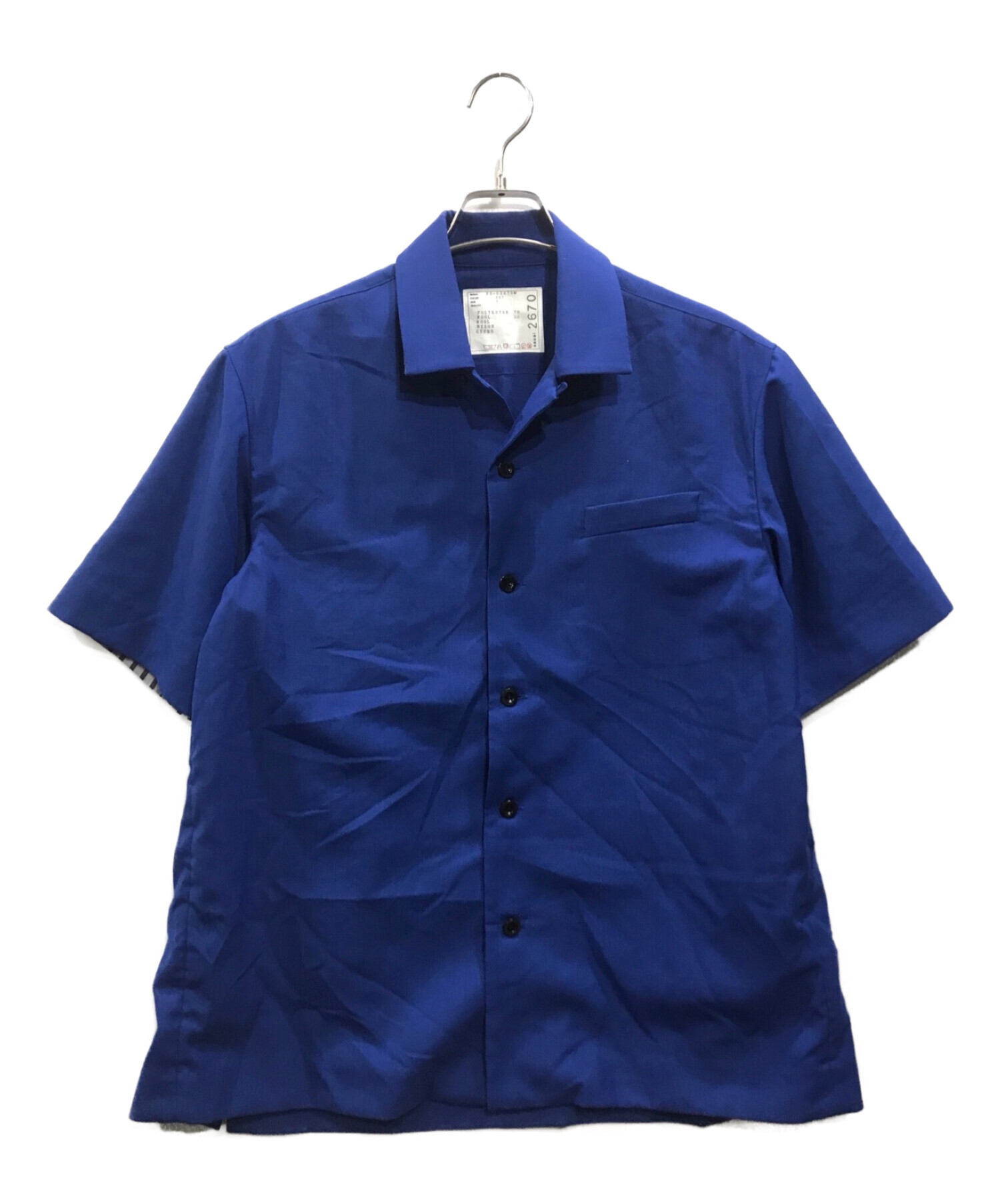 Sacai サカイ Suiting Shirt レイヤードシャツ - csihealth.net