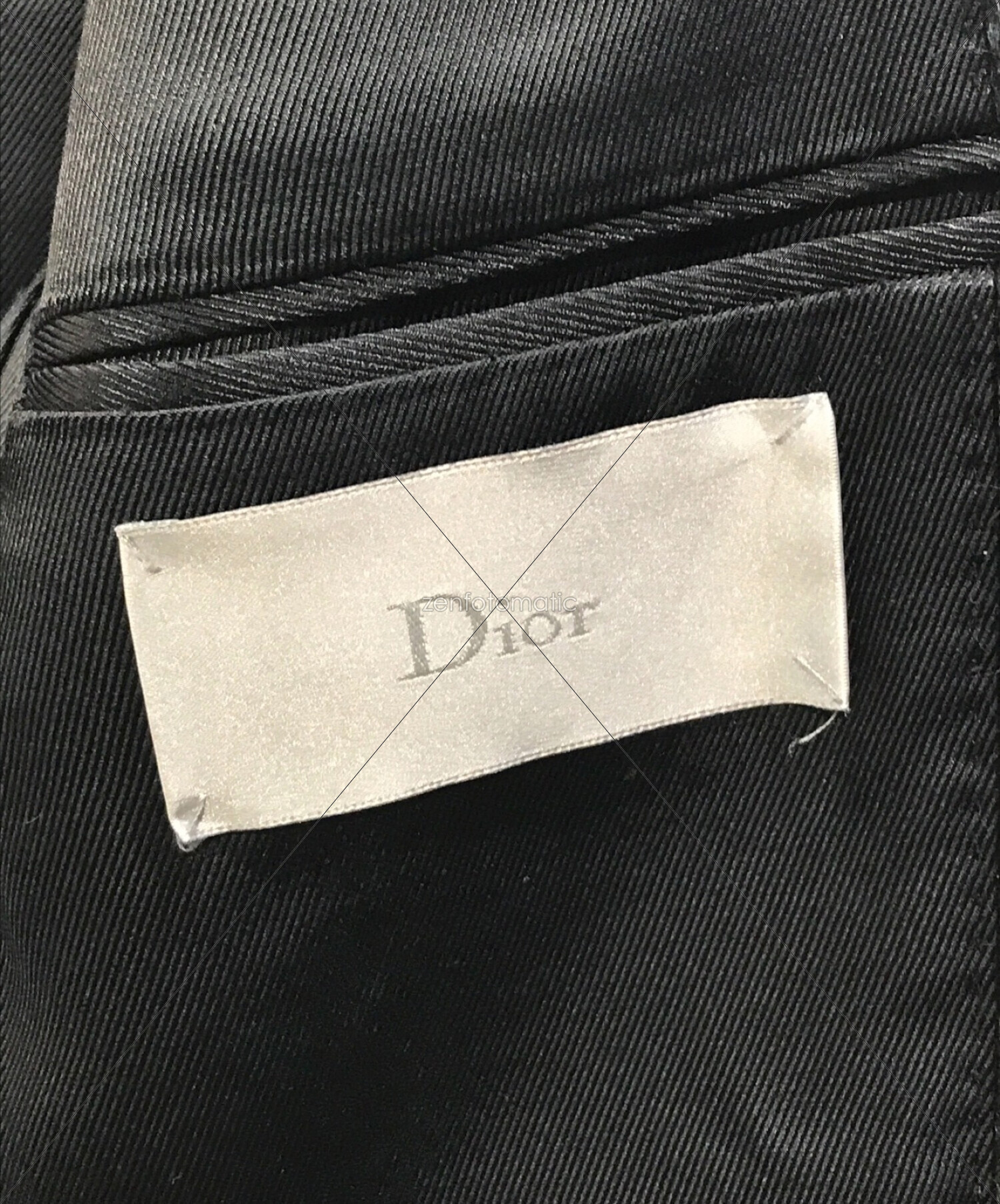 Dior Homme (ディオール オム) HARDIOR期アルパカウールロングコート ブラック サイズ:46