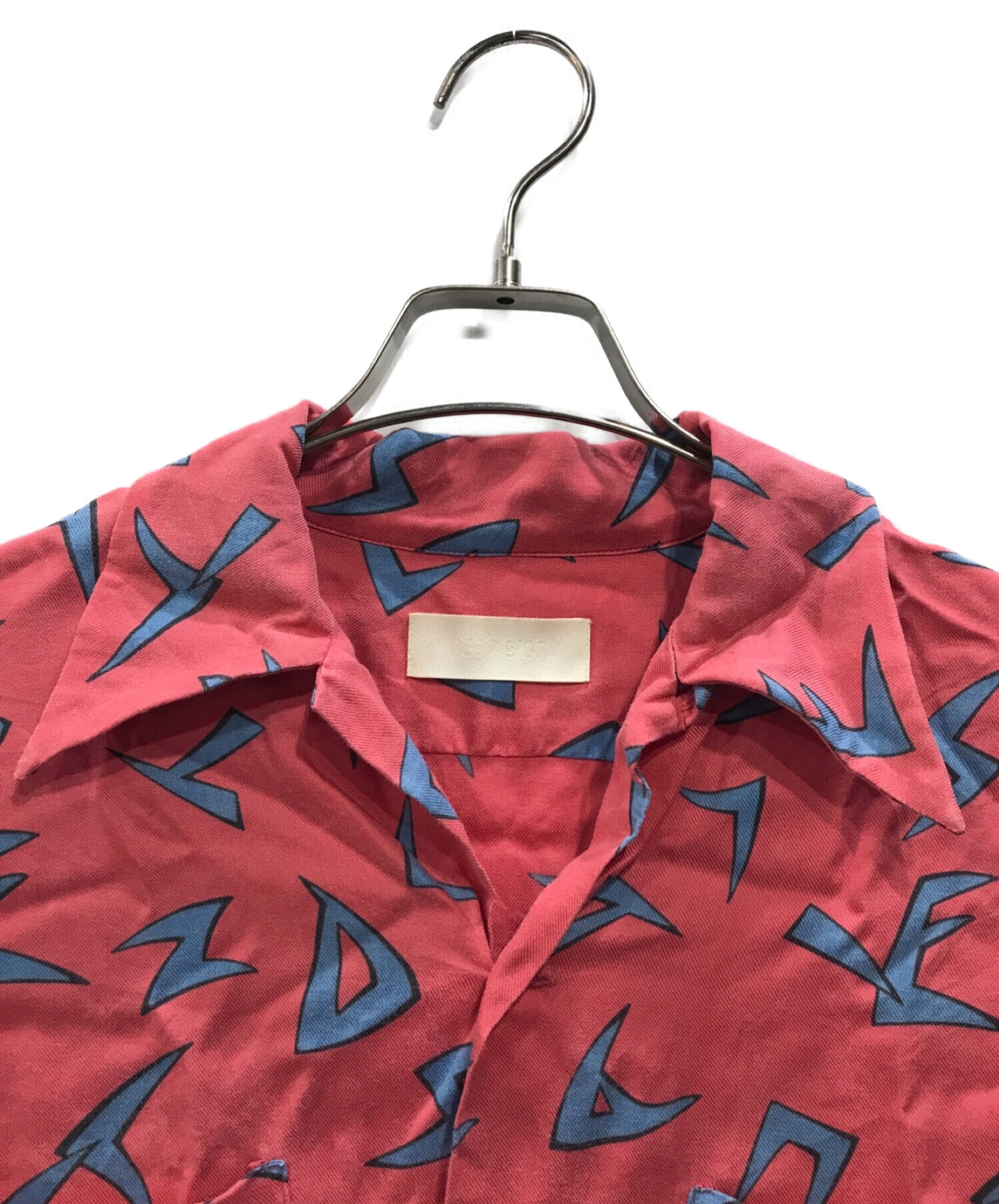 NEON SIGN (ネオンサイン) BREAKER SHIRTS オープンカラーシャツ ピンク サイズ:2