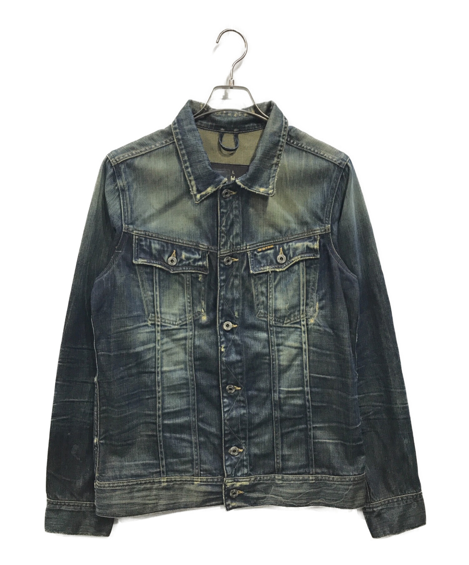 中古・古着通販】G-STAR RAW (ジースターロゥ) デニムジャケット