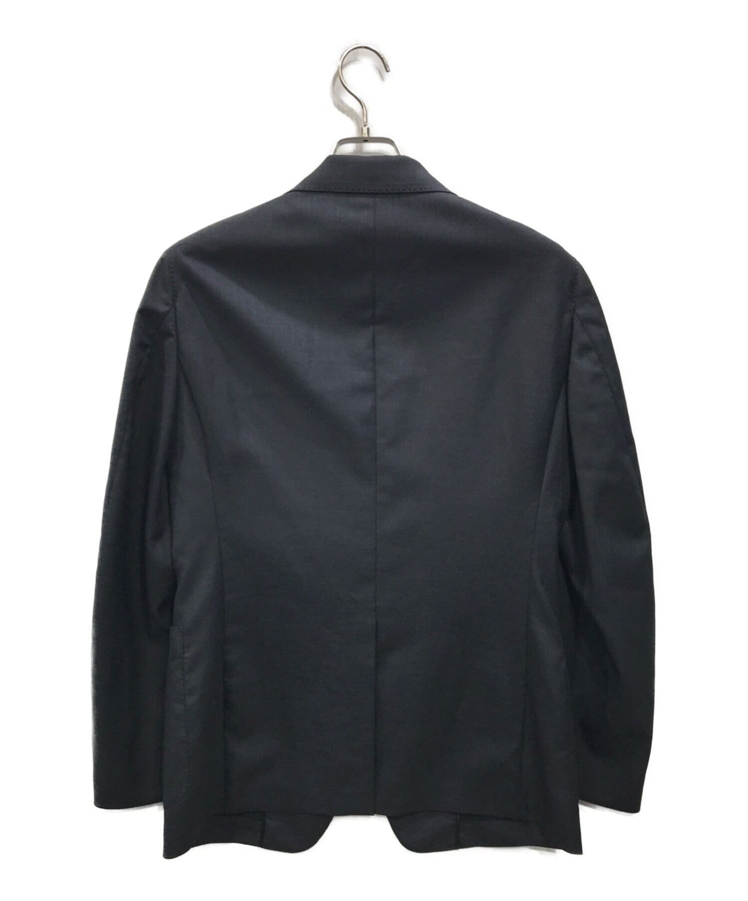 エストネーション／ESTNATION テーラードジャケット ブレザー JKT アウター メンズ 男性 男性用レザー 革 本革 ブラック 黒  2つボタン シングルブレスト