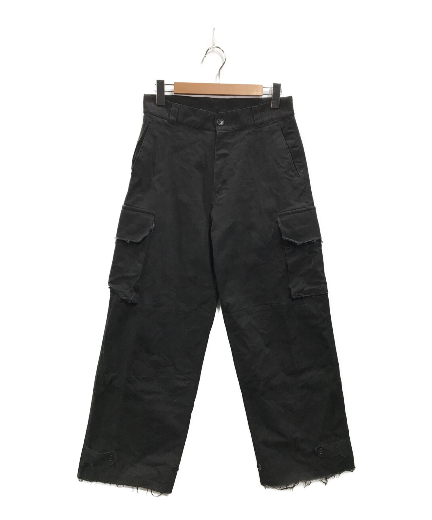 soerte】Wide straight military pants-