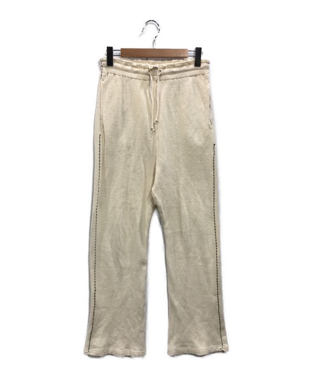 中古・古着通販】refomed (リフォメッド) BASEBALL KNIT PANTS アイボリー サイズ:3｜ブランド・古着通販  トレファク公式【TREFAC FASHION】スマホサイト