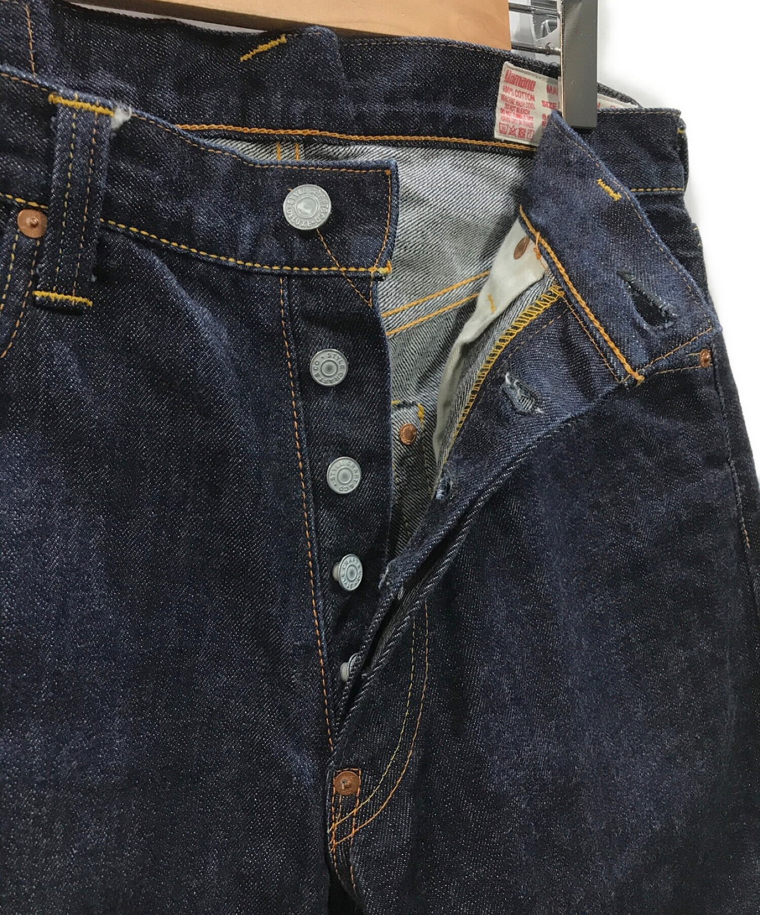 Evisu Jeans (エヴィスジーンズ) Lot.2000 No.2 DENIM REGULAR STRAIGHT デニムパンツ インディゴ  サイズ:W32