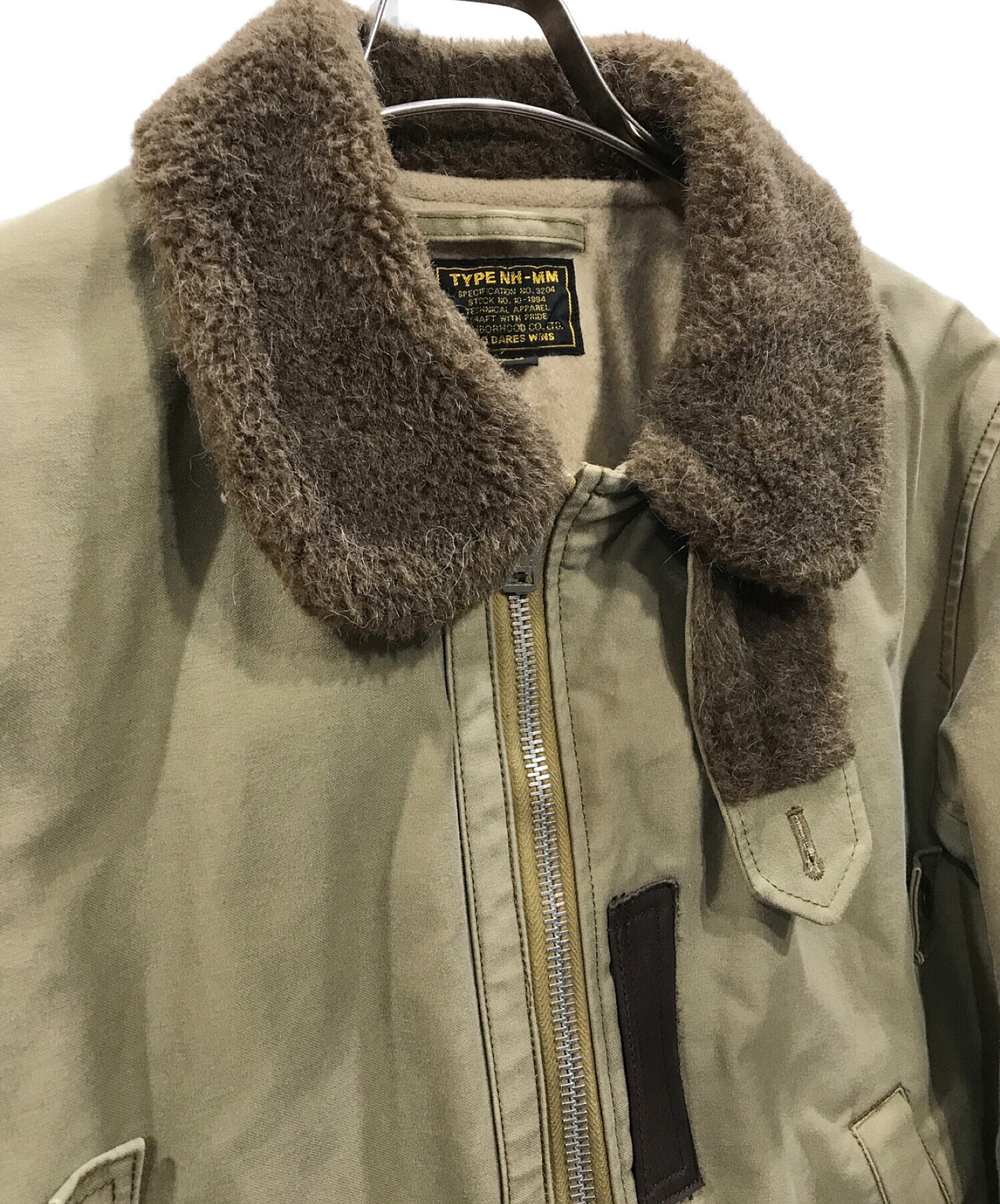 中古・古着通販】NEIGHBORHOOD (ネイバーフッド) B-15D/C-JKT カーキ