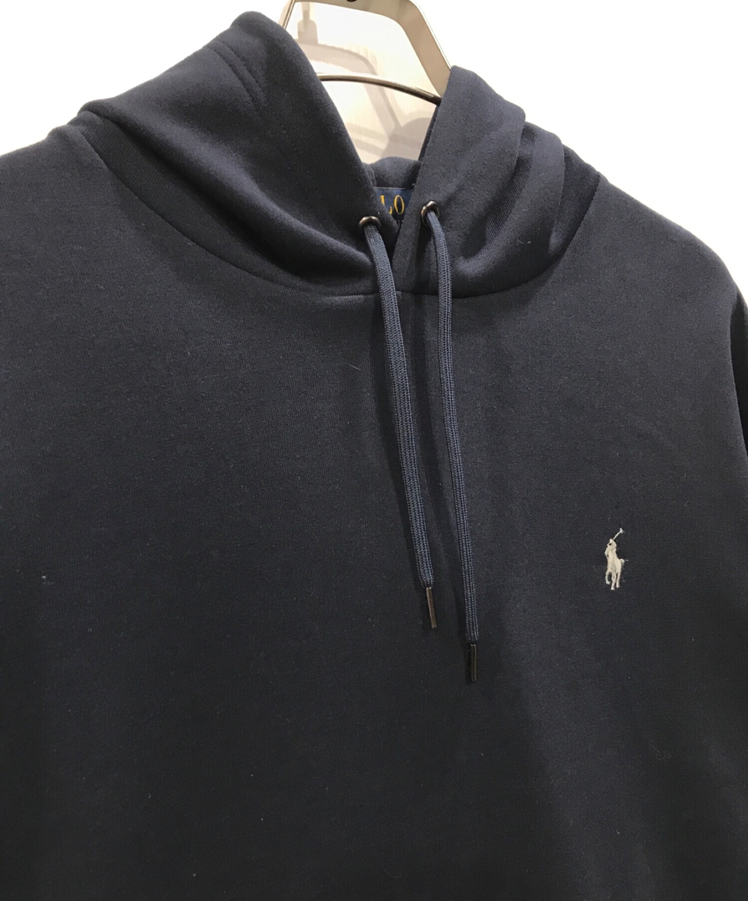 POLO RALPH LAUREN (ポロ・ラルフローレン) プルオーバーパーカー ネイビー サイズ:XL