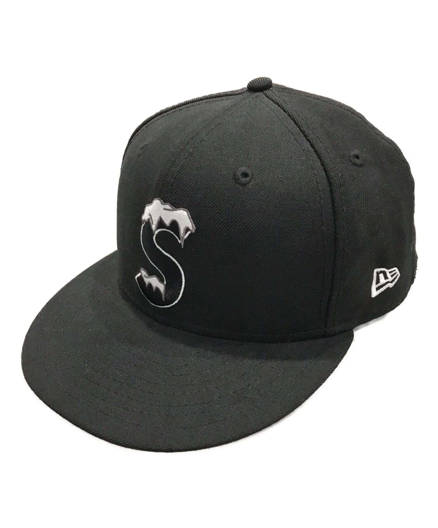 Supreme S Logo New Era ブラック 20aw 未使用カラーブラック - 帽子