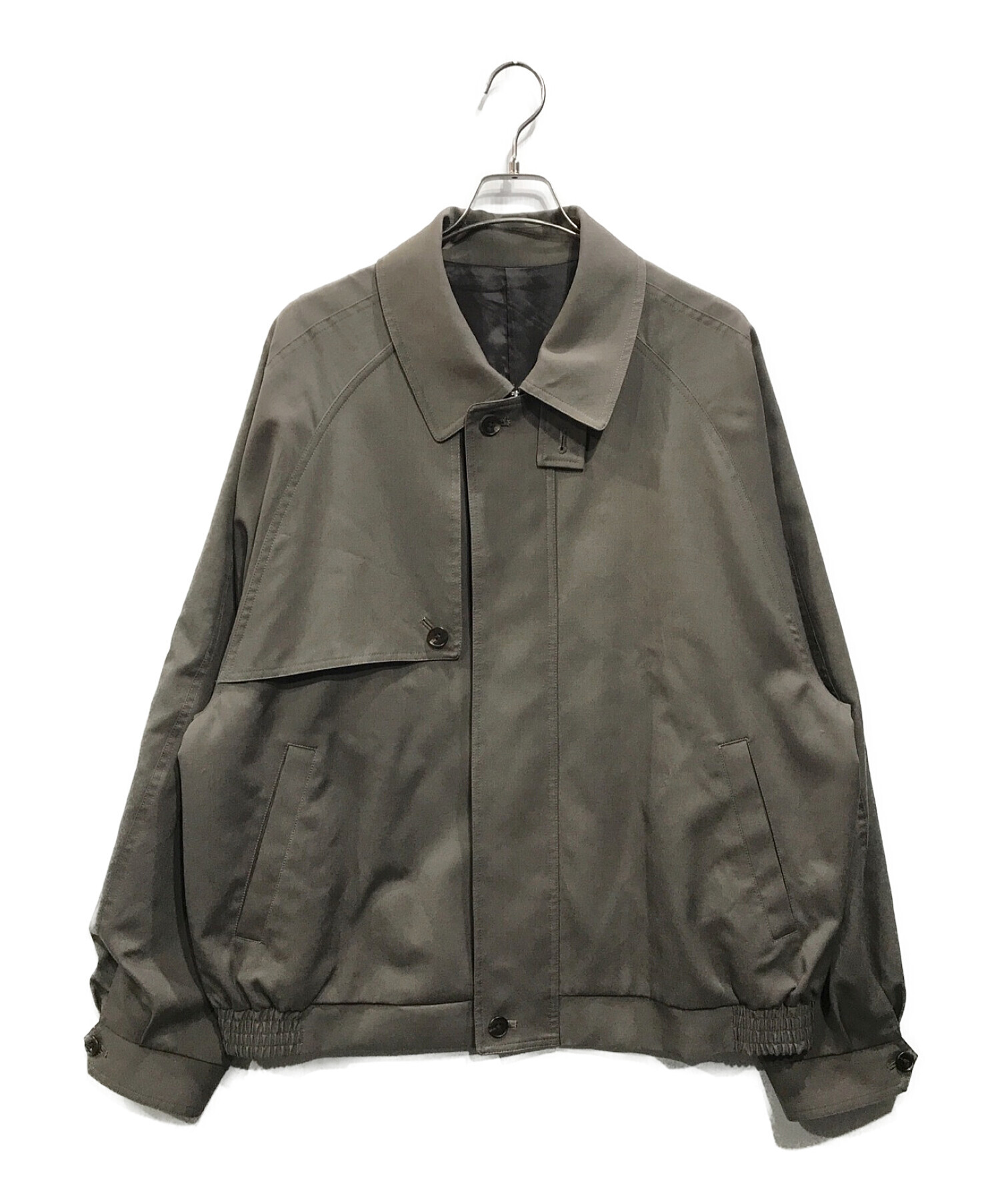 stein (シュタイン) OVERSIZED HARRINGTON ZIP JACKET ブラウン サイズ:M