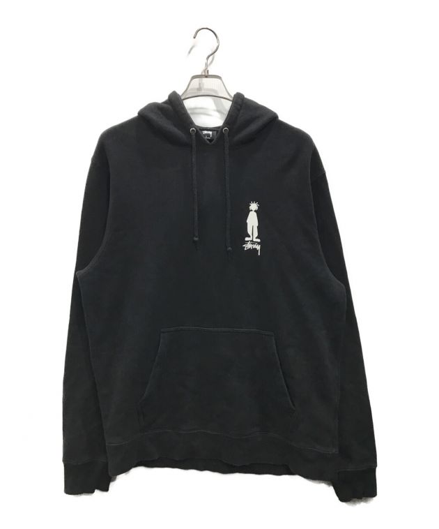 中古・古着通販】stussy (ステューシー) シャドーマンプルオーバーパーカー ブラック サイズ:L｜ブランド・古着通販  トレファク公式【TREFAC FASHION】スマホサイト