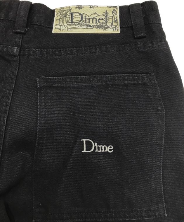 Dime (ダイム) BAGGY DENIM PANTS バギーデニムパンツ ブラック サイズ:M