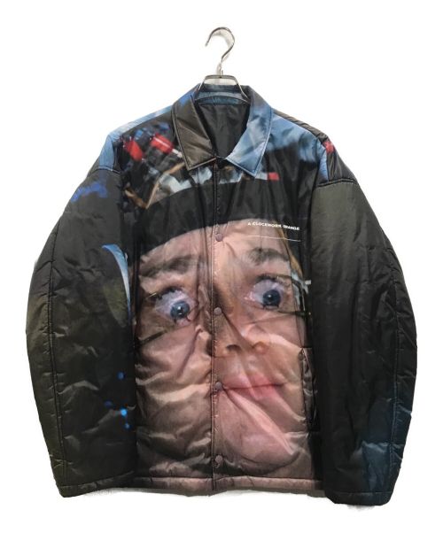 【中古・古着通販】UNDERCOVER (アンダーカバー) A Clockwork Orange (アクロックワークオレンジ) 19AW コーチジャケット  時計じかけのオレンジコラボ ブラック サイズ:4｜ブランド・古着通販 トレファク公式【TREFAC FASHION】スマホサイト