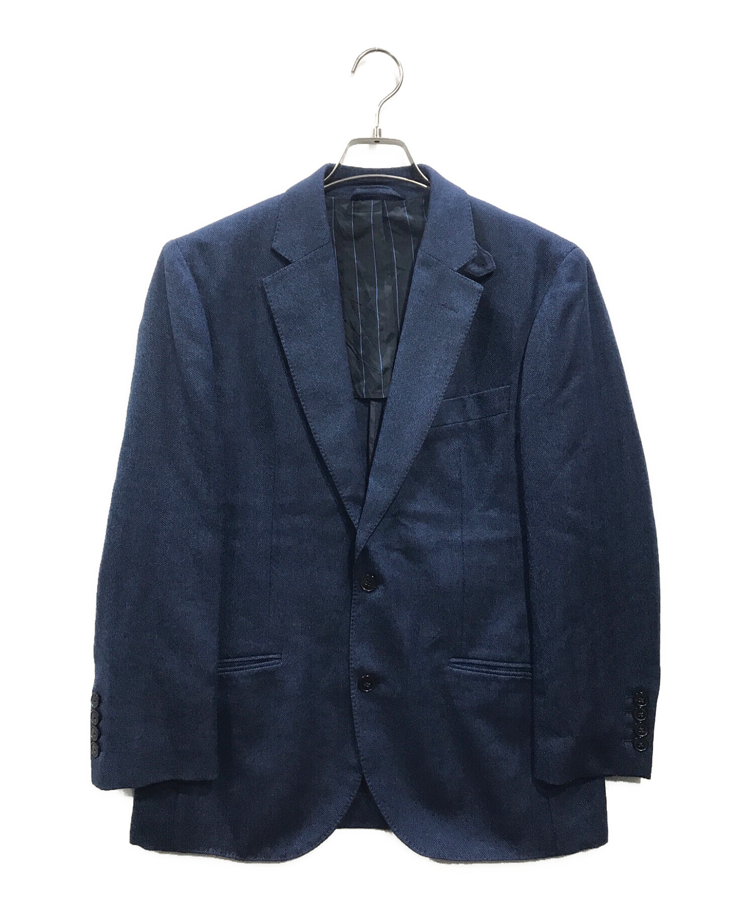 中古・古着通販】HACKETT (ハケット) ヘリンボーンウール2Bテーラード