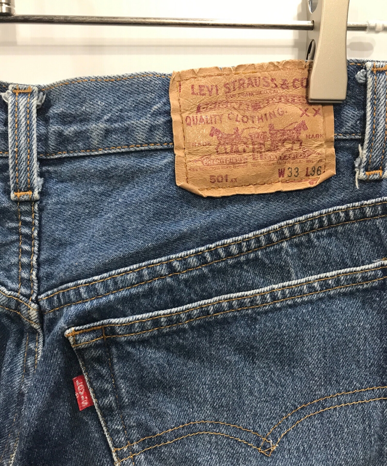 中古・古着通販】LEVI'S (リーバイス) 501XX デニムパンツ インディゴ