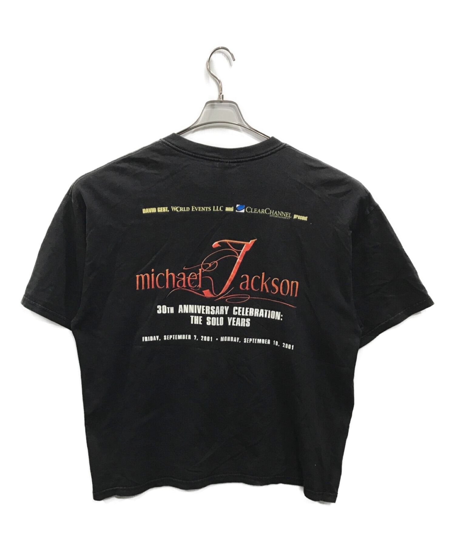 GILDAN (ギルダン) Michael Jackson (マイケルジャクソン) 30th ANNIVERSARY CELEBRATION  TEE(アニバーサリー　セレブレーション　ティー) ブラック サイズ:XXL