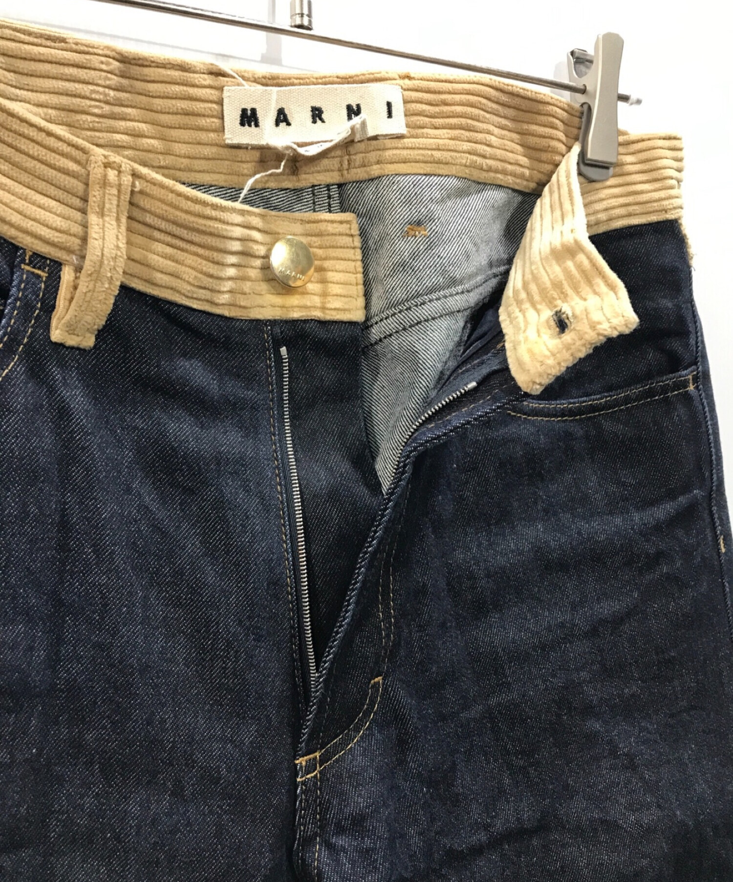 中古・古着通販】MARNI (マルニ) コーデュロイパネル ジーンズ