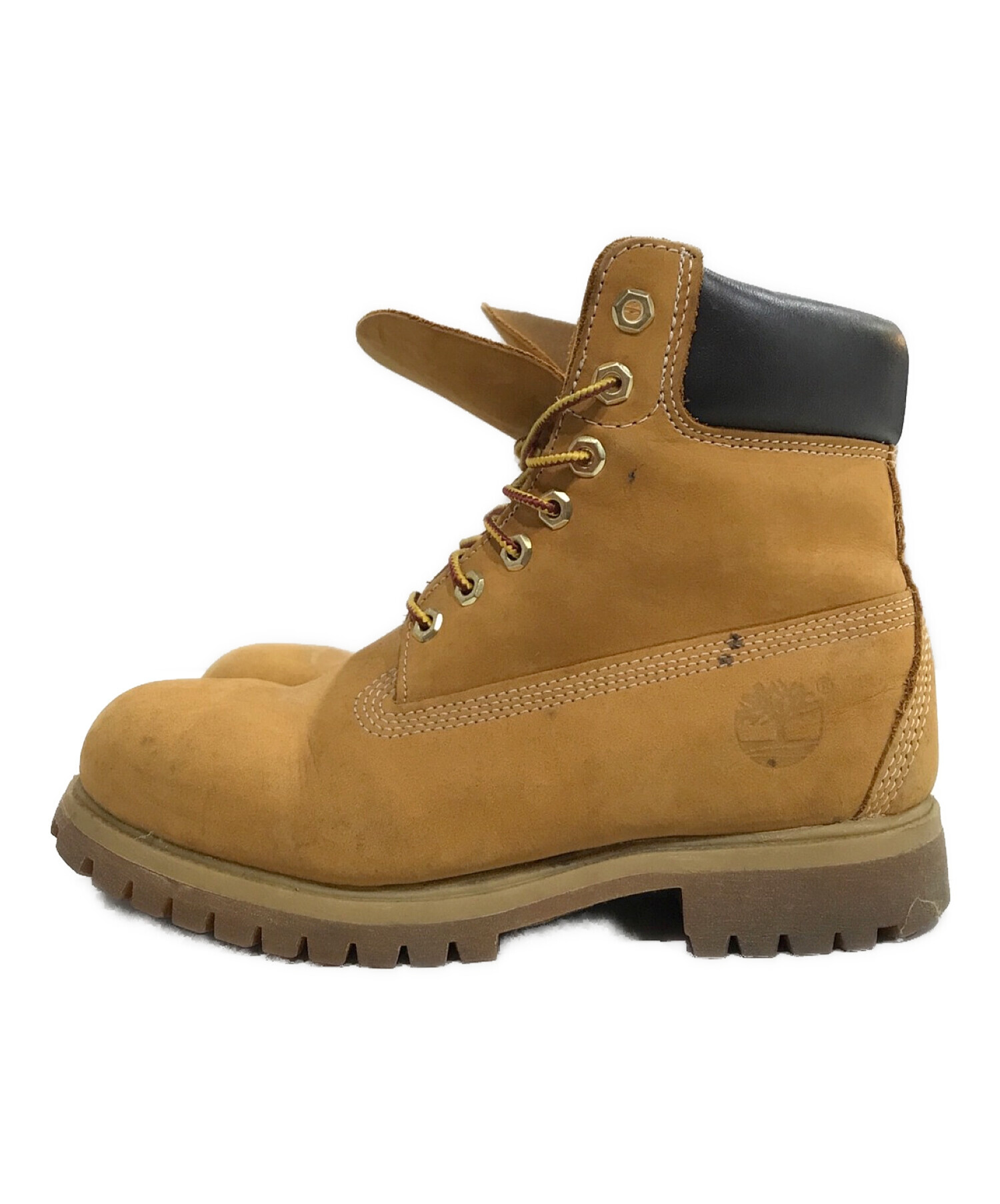 Timberland (ティンバーランド) 6インチ プレミアム ウォータープルーフ ブーツ ブラウン サイズ:7W