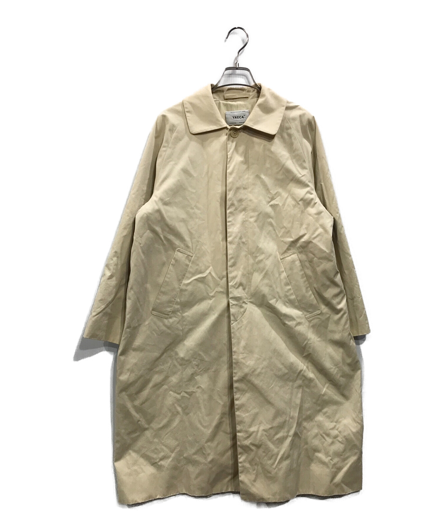 中古・古着通販】YAECA (ヤエカ) SOUTIEN COLLAR COAT STANDARD ステン