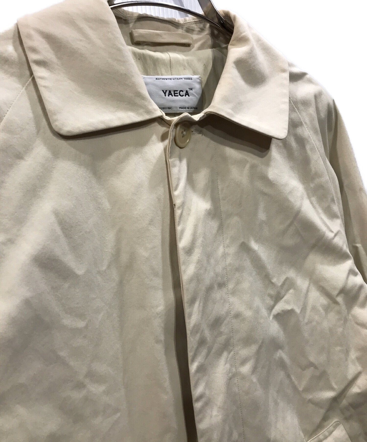 中古・古着通販】YAECA (ヤエカ) SOUTIEN COLLAR COAT STANDARD ステン