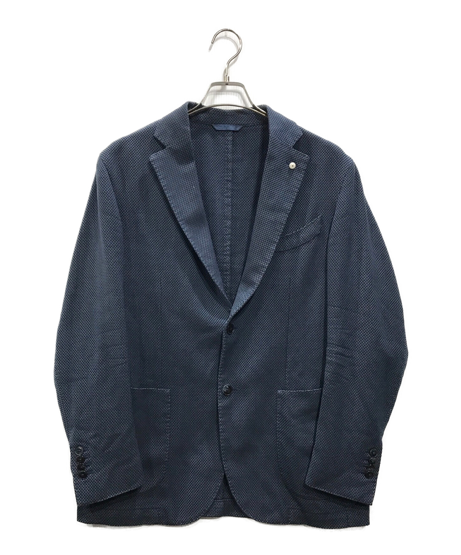 L.B.M.1911 (エルビーエム19111911) 2Bウールテーラードジャケット ブルー サイズ:表記なし