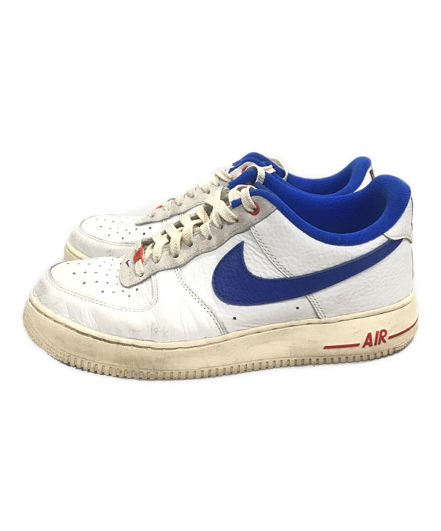 中古・古着通販】NIKE (ナイキ) AIR FORCE 1 '07 LX ブルー×ホワイト