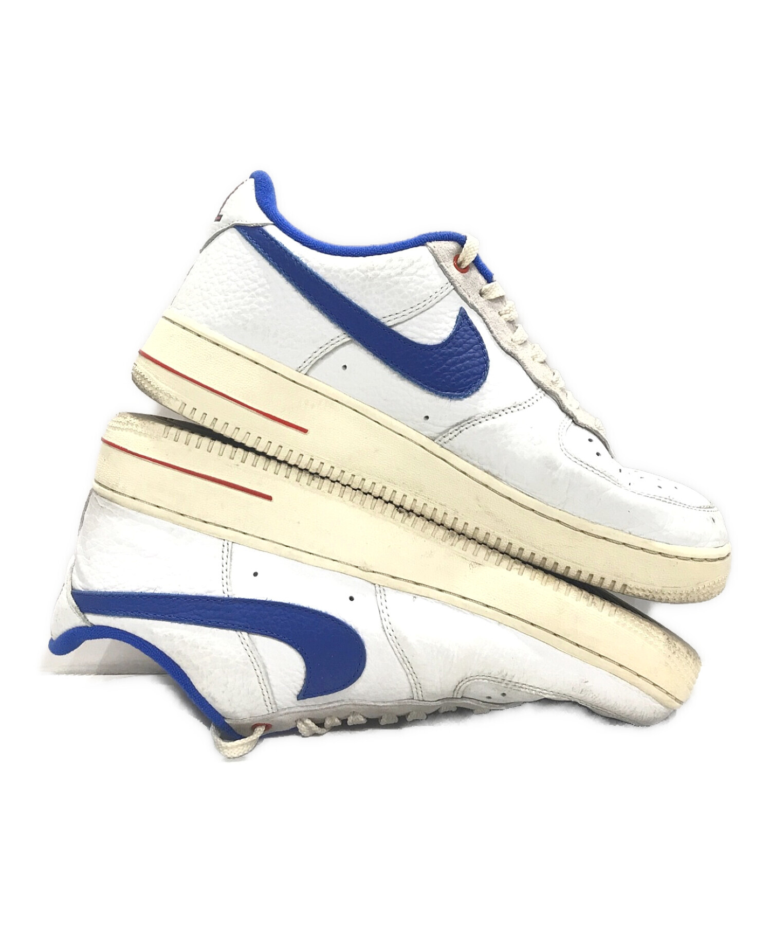 中古・古着通販】NIKE (ナイキ) AIR FORCE 1 '07 LX ブルー×ホワイト