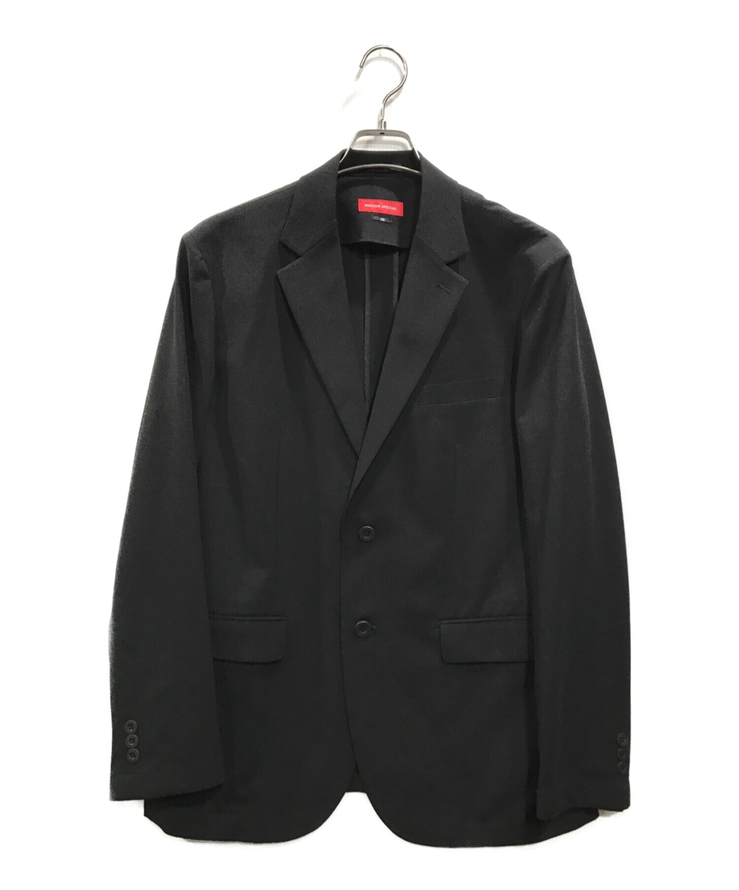 MAISON SPECIAL (メゾンスペシャル) セットアップスーツ ブラック サイズ:48