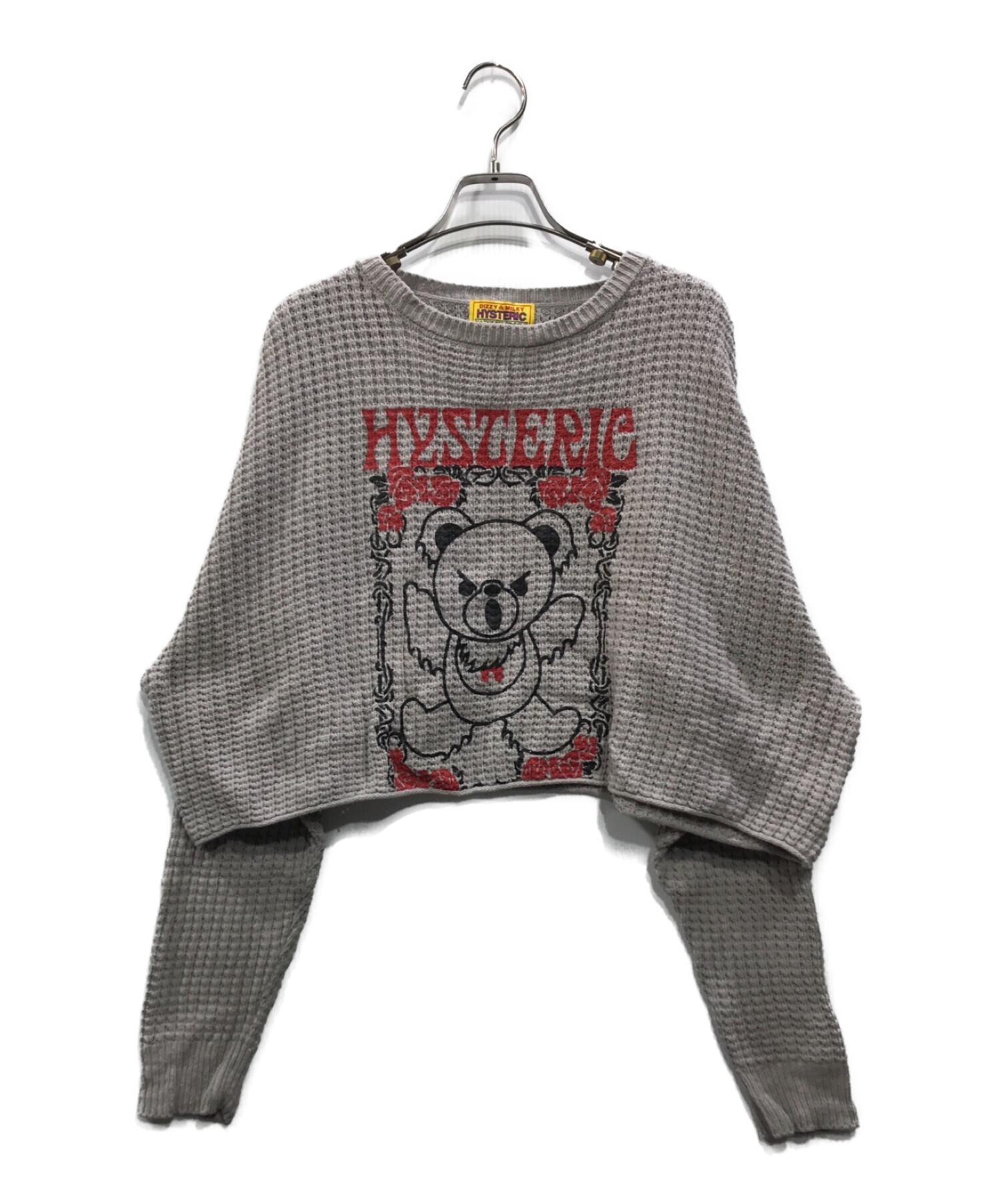 Hysteric Glamour (ヒステリックグラマー) BEAR DREAM ショート丈プルオーバー ラベンダー サイズ:Free