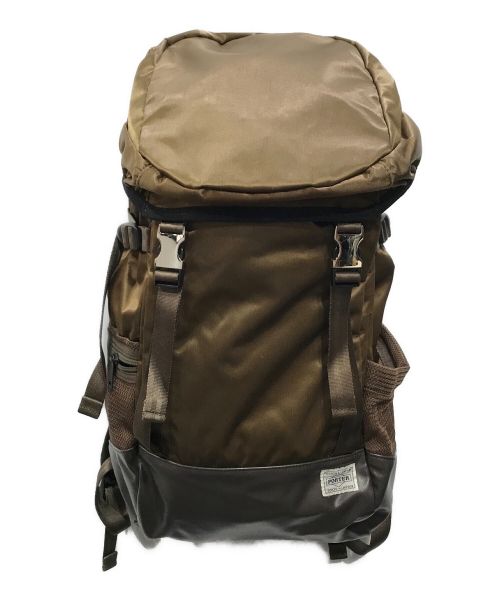 【中古・古着通販】PORTER (ポーター) SAC'S BAR (サックスバー) STORM バックパック(ストーム バックパック)  ブラウン｜ブランド・古着通販 トレファク公式【TREFAC FASHION】スマホサイト