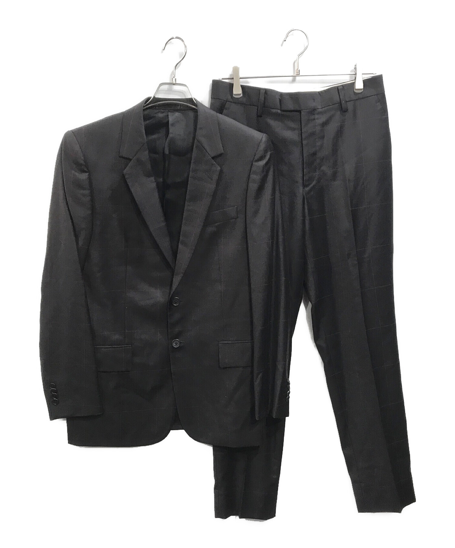 スーツPaul Smith BLACK ポールスミスブラック 黒 スーツ - スーツ