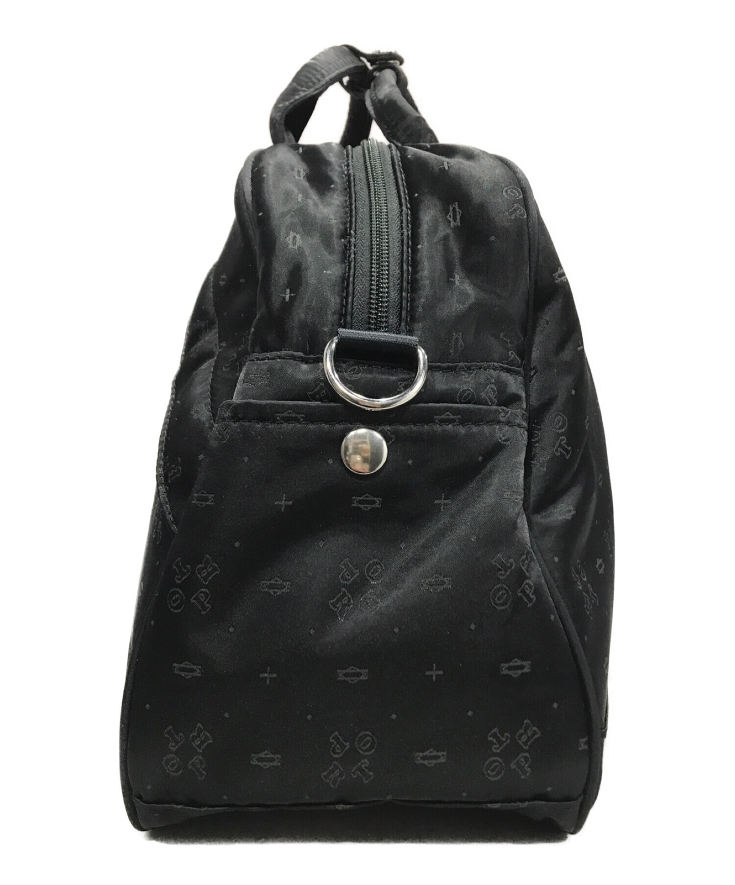 PORTER (ポーター) POTR MONOGRAM 2WAY BOSTON BAG ブラック