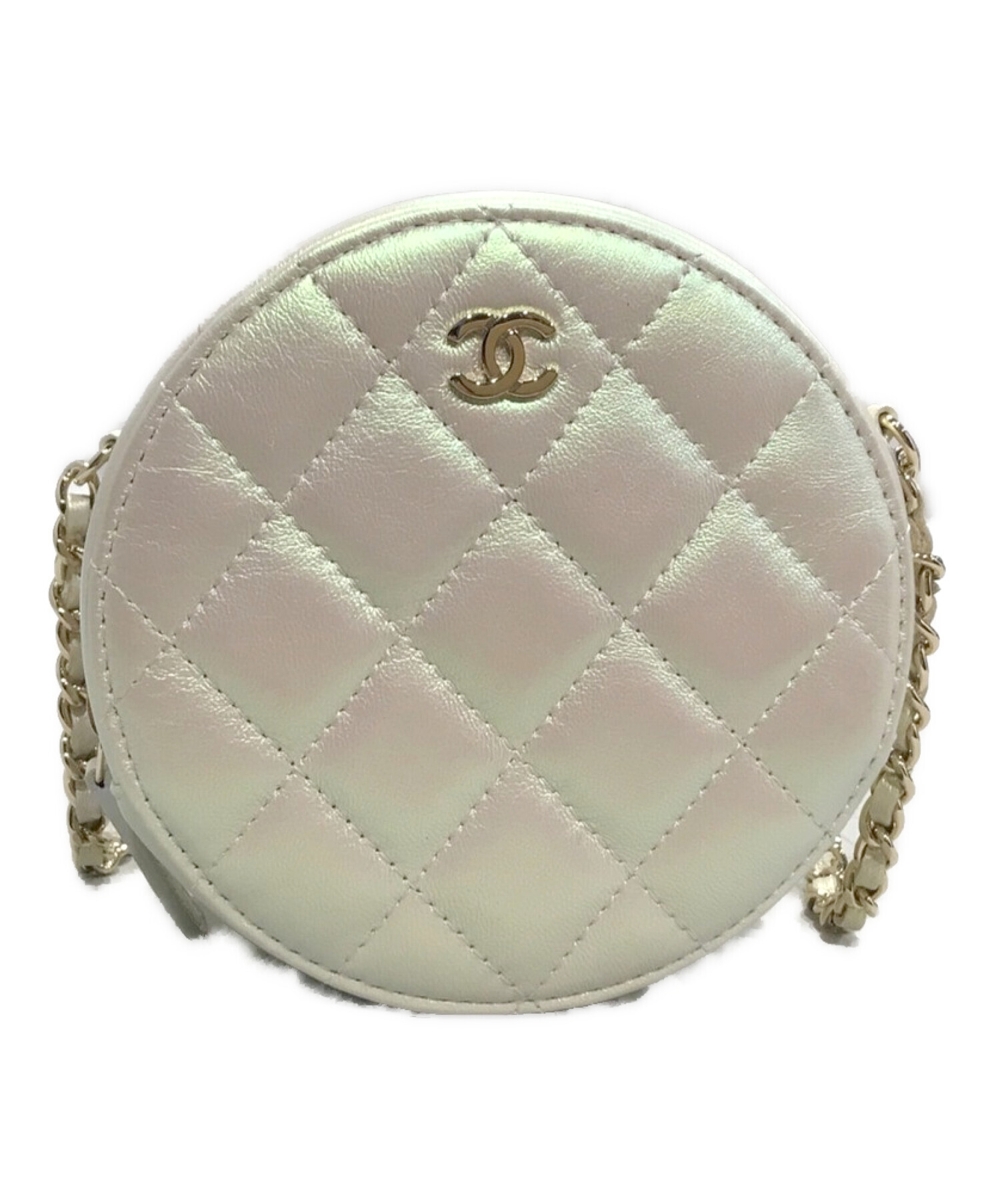 中古・古着通販】CHANEL (シャネル) マトラッセ ミニチェーンショルダー バニティバッグ ポシェット パールピンク｜ブランド・古着通販  トレファク公式【TREFAC FASHION】スマホサイト