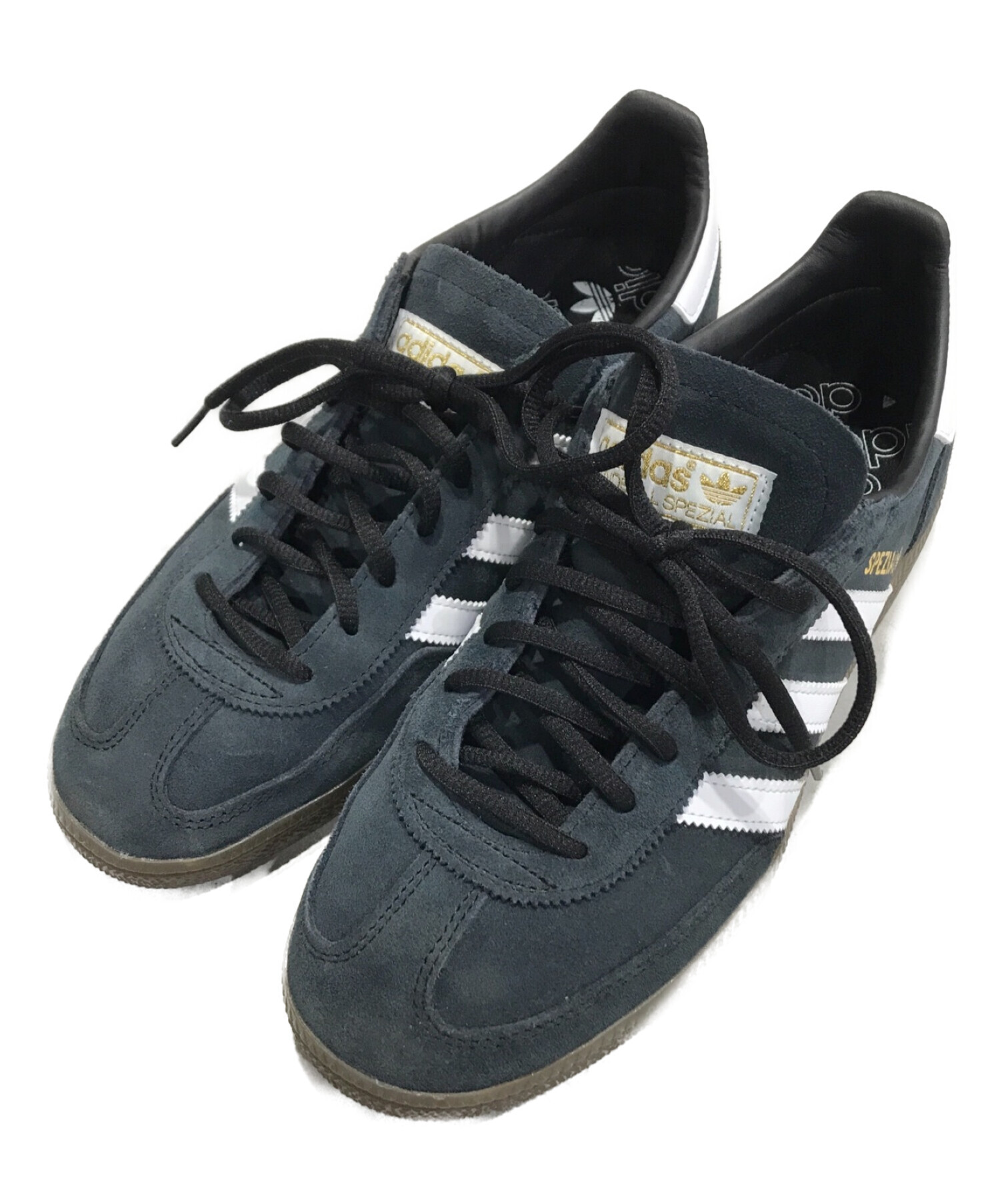 adidas (アディダス) Handball Spezial Shoes ローカットスニーカー(ハンドボール　スペツィアル　シューズ) ブラック  サイズ:27㎝