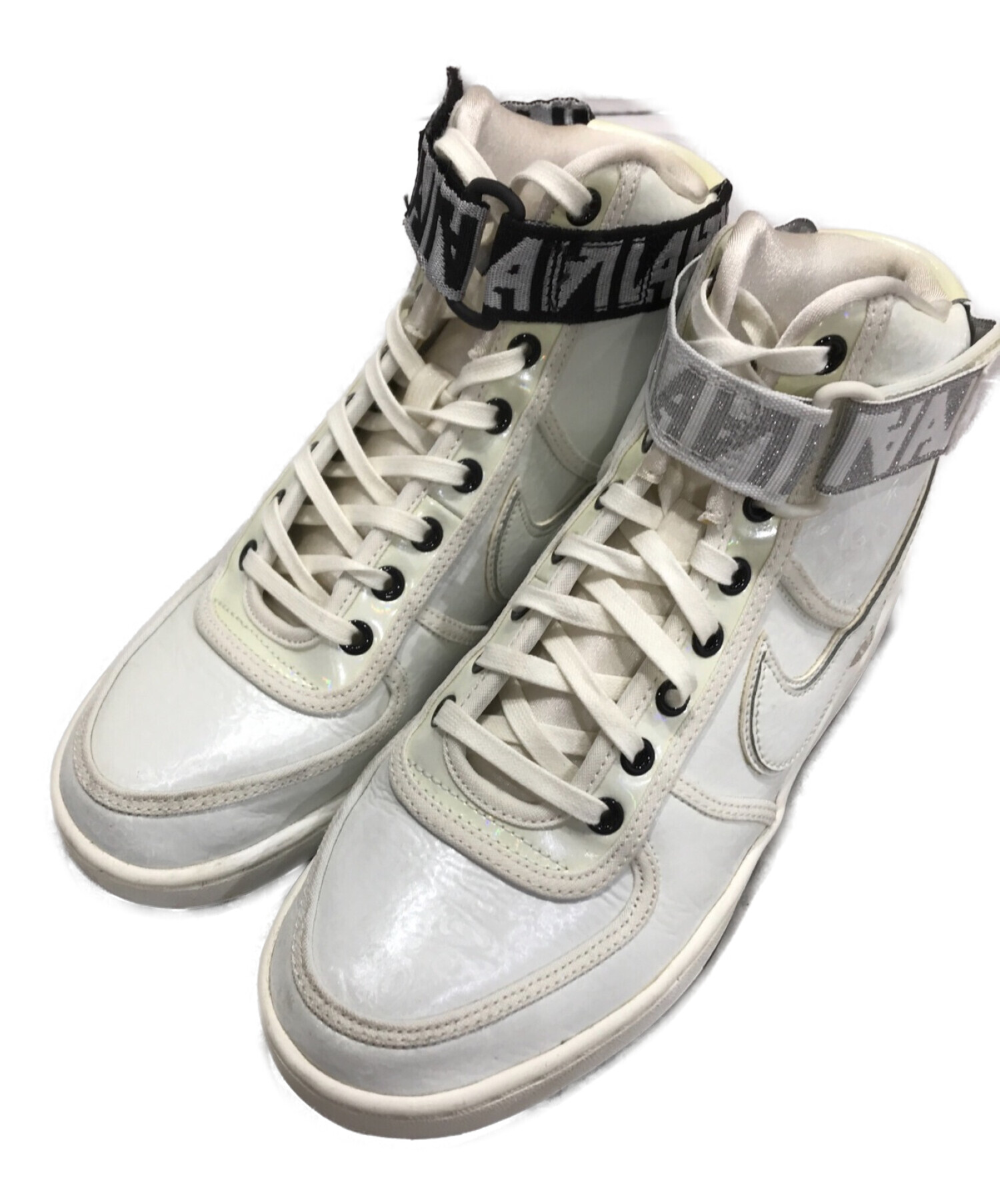 NIKE (ナイキ) Vandal High ハイカットスニーカー ホワイト サイズ:24㎝