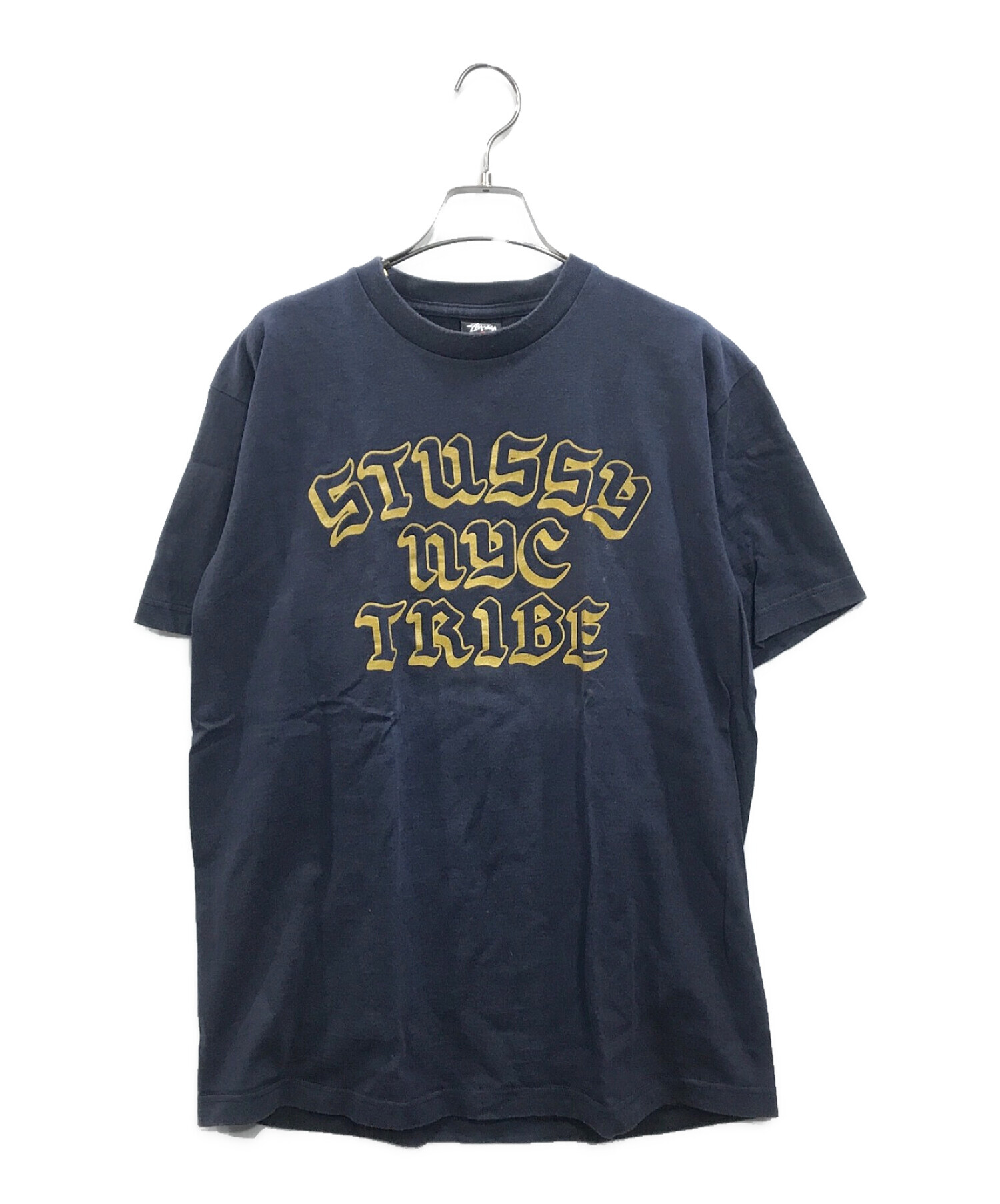 中古・古着通販】stussy (ステューシー) Tシャツ ネイビー