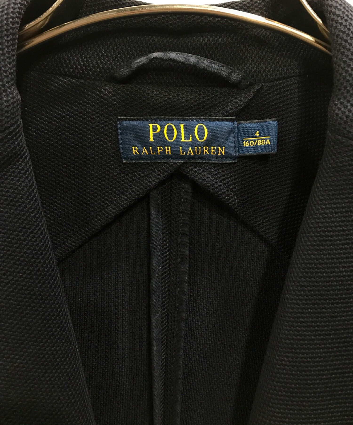 中古・古着通販】POLO RALPH LAUREN (ポロ・ラルフローレン) テーラードジャケット ネイビー サイズ:4｜ブランド・古着通販  トレファク公式【TREFAC FASHION】スマホサイト